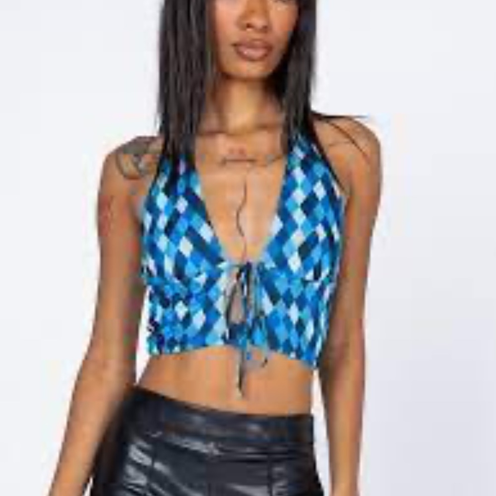 Elaine Top Blue